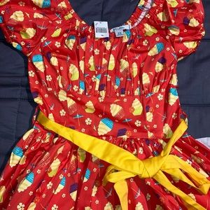 BNWT XS Disney Dress Shop Dole Whip Dress